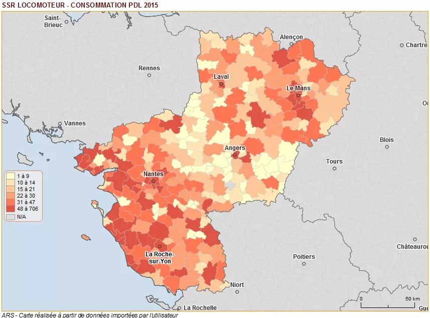 Carte SSR locomoteur