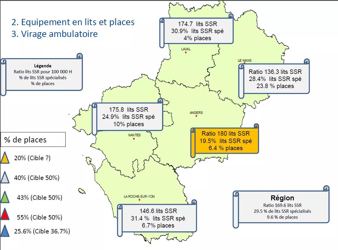 Carte equipement en lits
