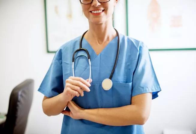 photo d'une professionnelle de santé