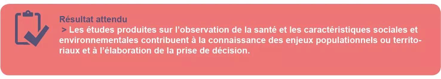Résultat attendu