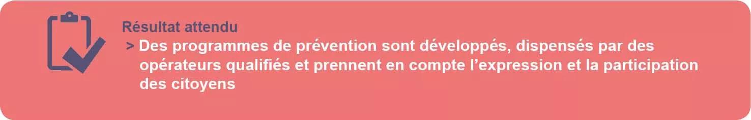 Résultat attendu