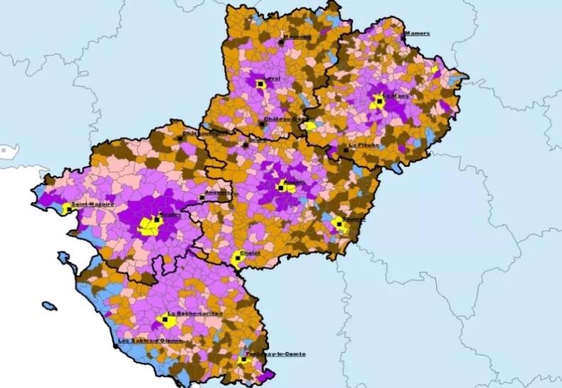 carte typologie des communes