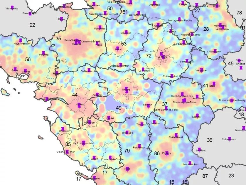 figure 1 implantation des services accueil urgences