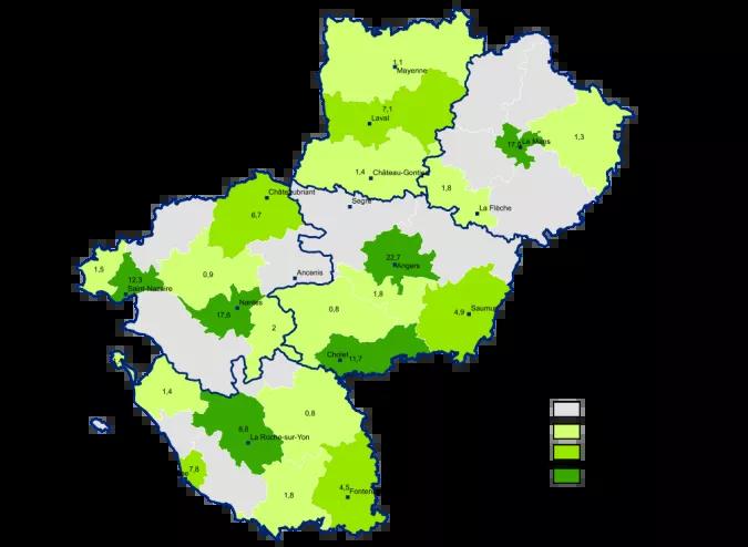 repartition pediatre en pays de la loire